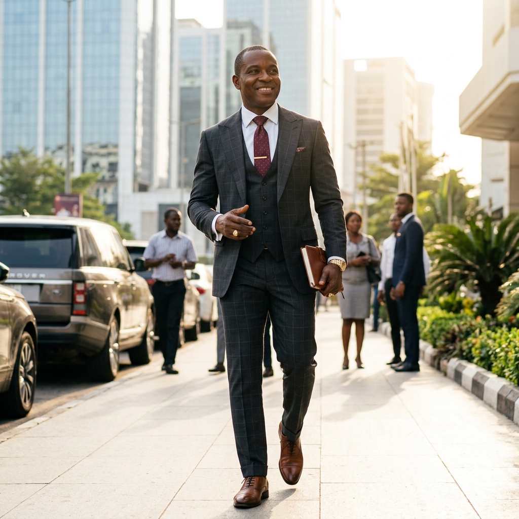 Confident and powerful Odogwu