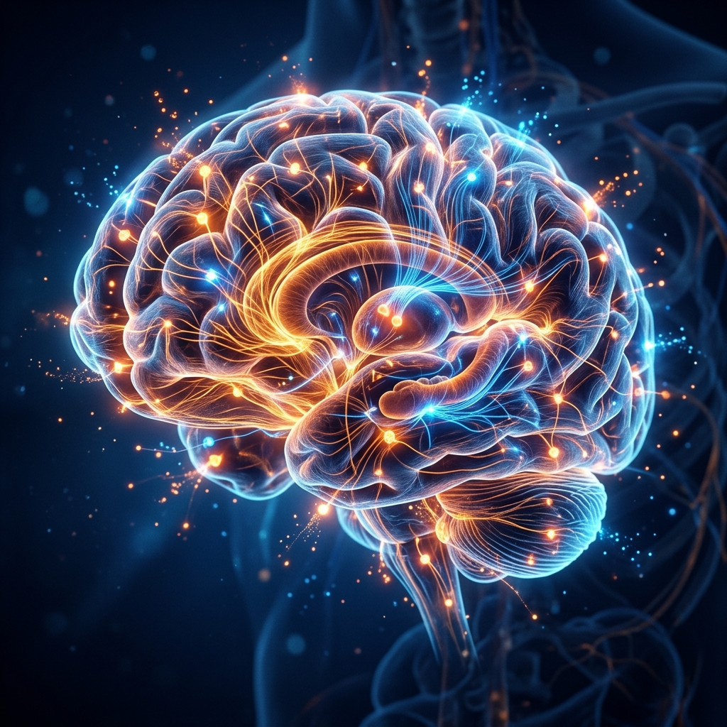 Dopamine pathways in the brain