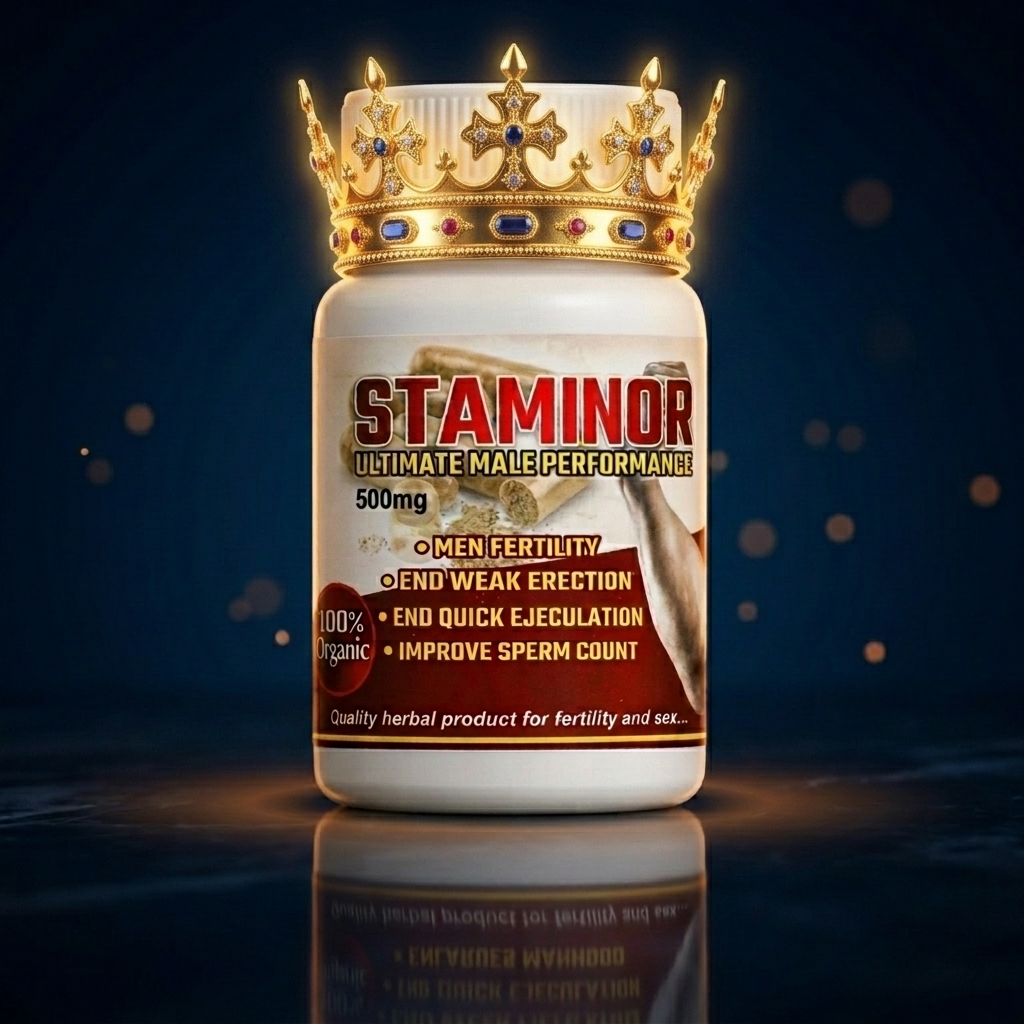 STAMINOR Supplement Bottle